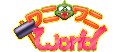 Wani Wani World logo for Sega Mega Drive
